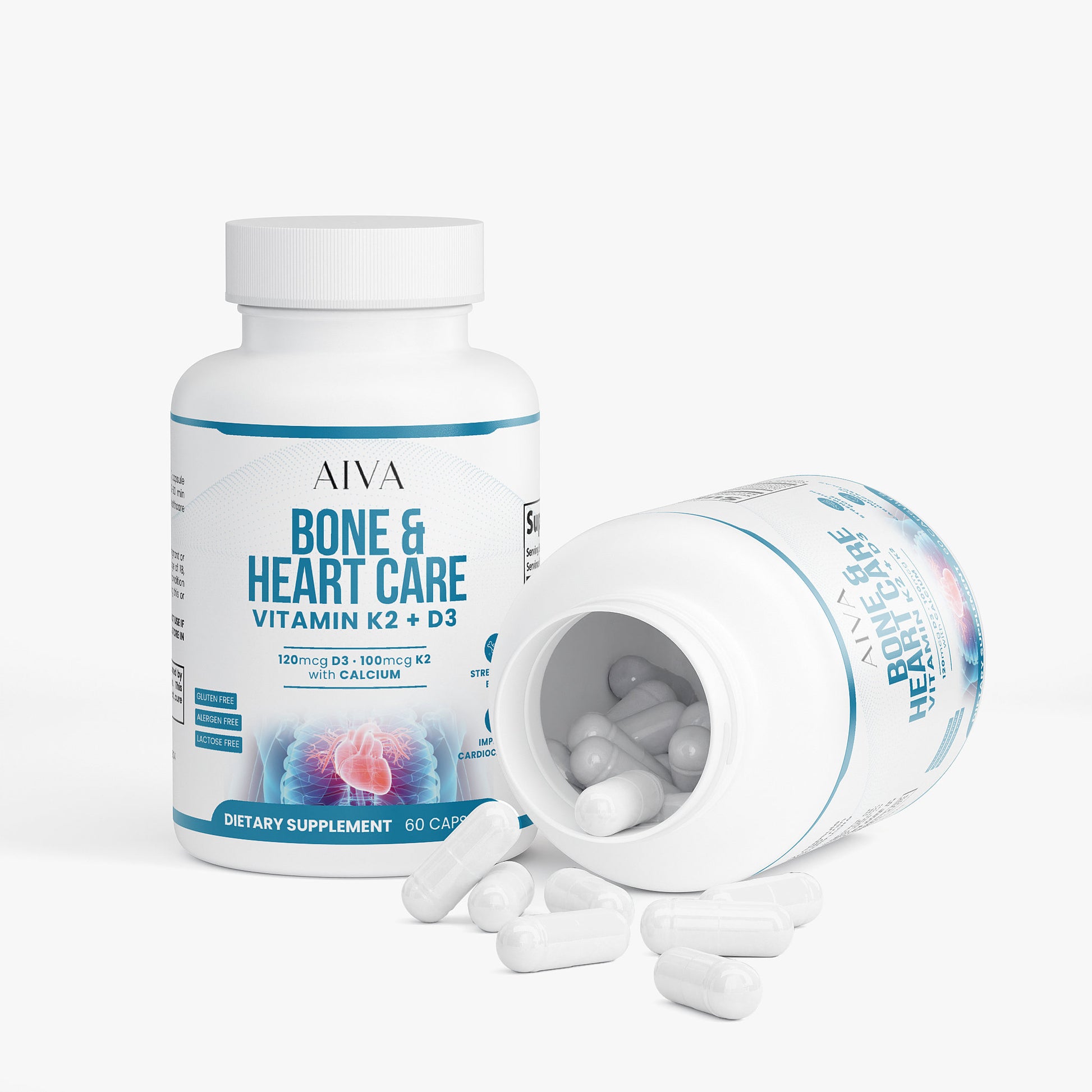 AIVA Bone & Heart Care (Vitamin K2 + D3)