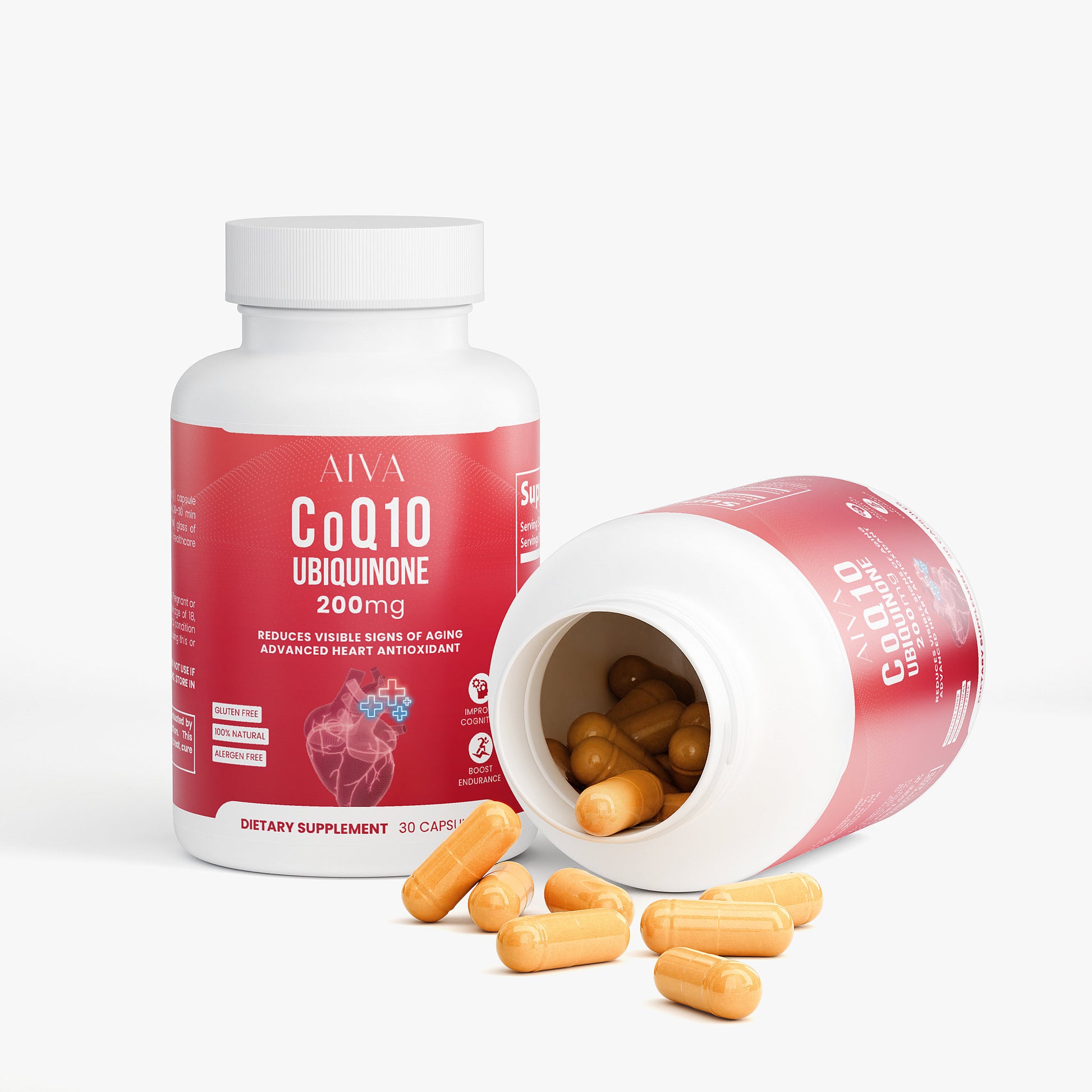 AIVA CoQ10 Ubiquinone 200mg