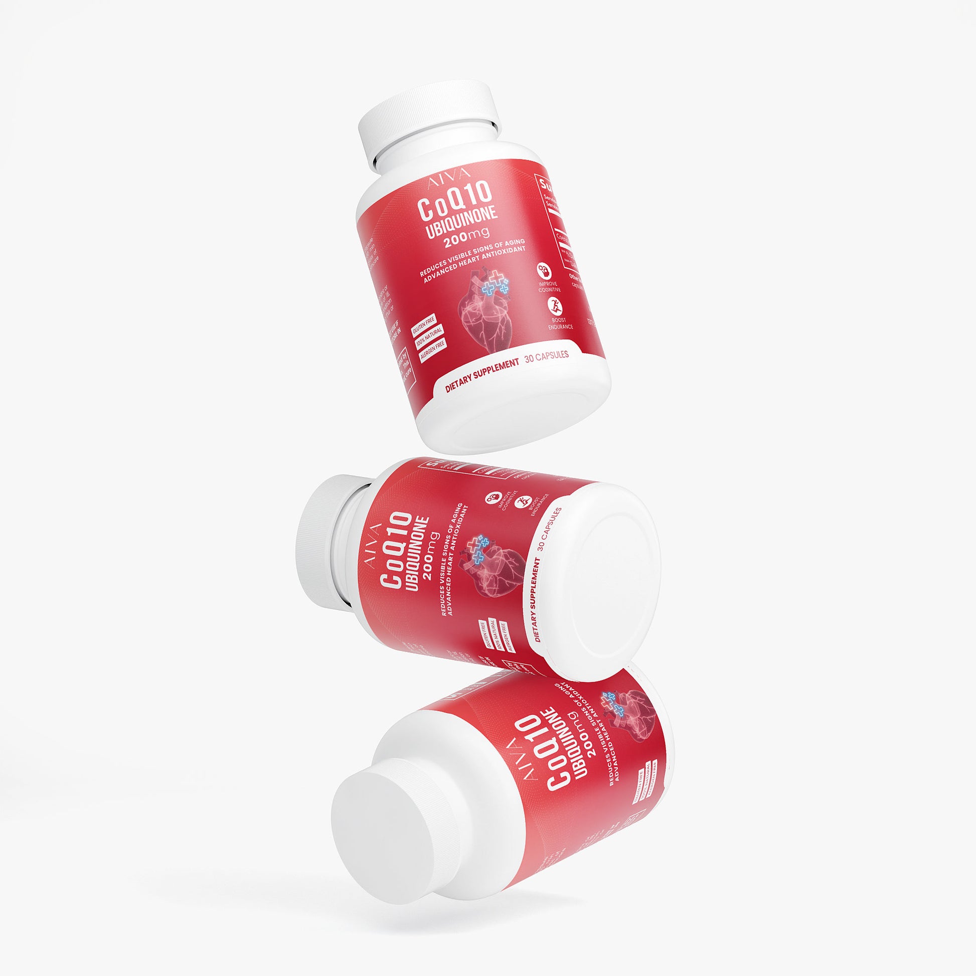 AIVA CoQ10 Ubiquinone 200mg