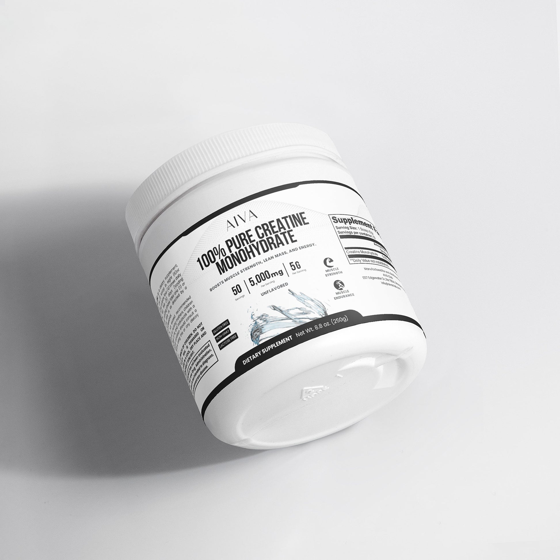 AIVA 100% Pure Creatine Monohydrate