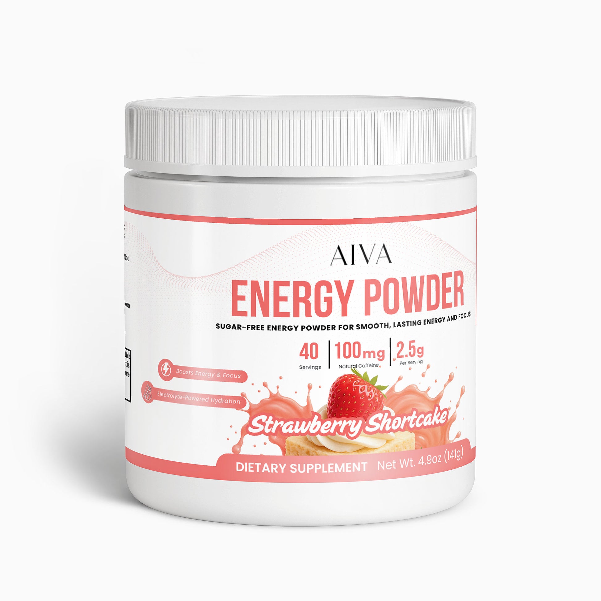 AIVA Energy Powder (Strawberry Shortcake)