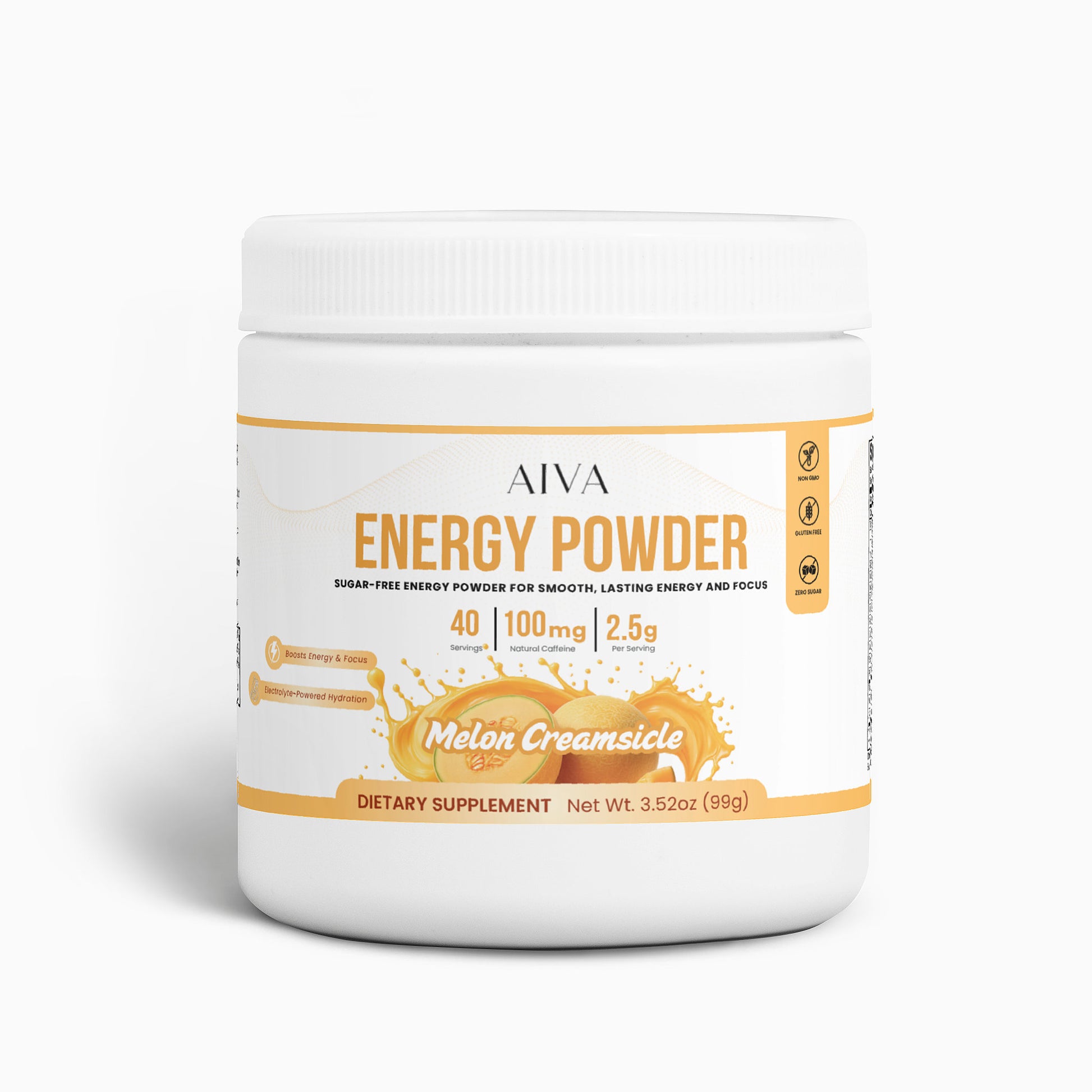 AIVA Energy Powder (Melon Creamsicle)