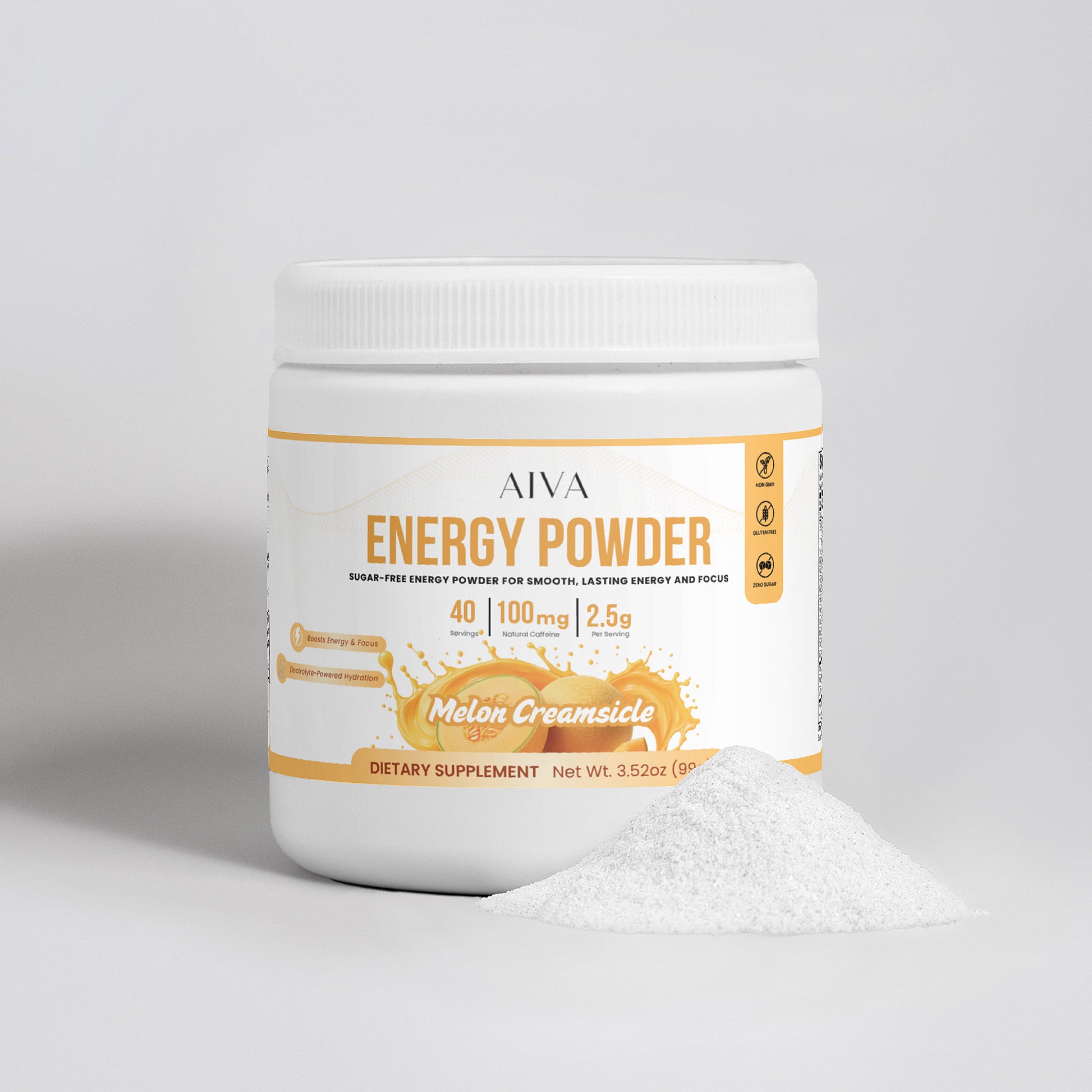 AIVA Energy Powder (Melon Creamsicle)