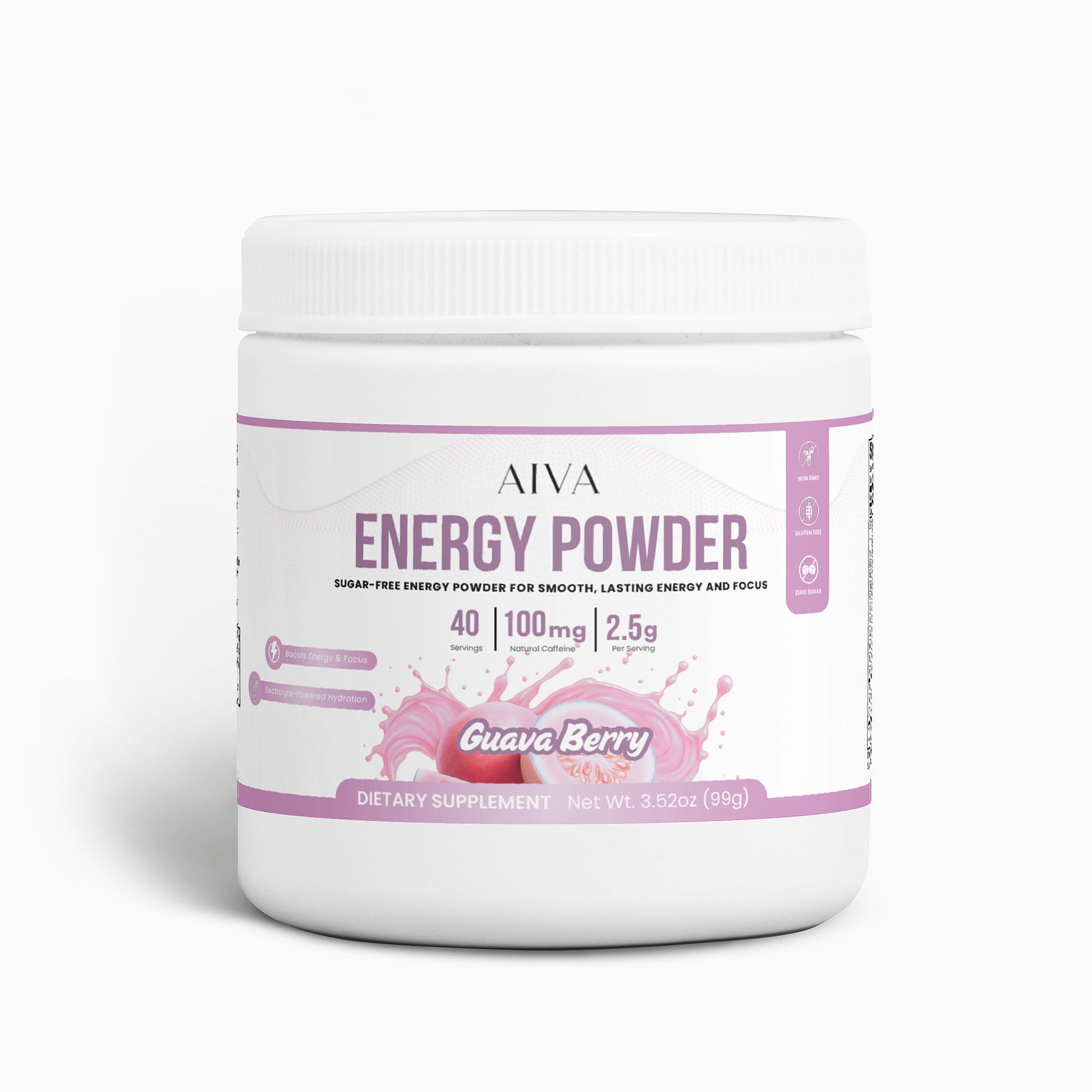 AIVA Energy Powder (Guava Berry)