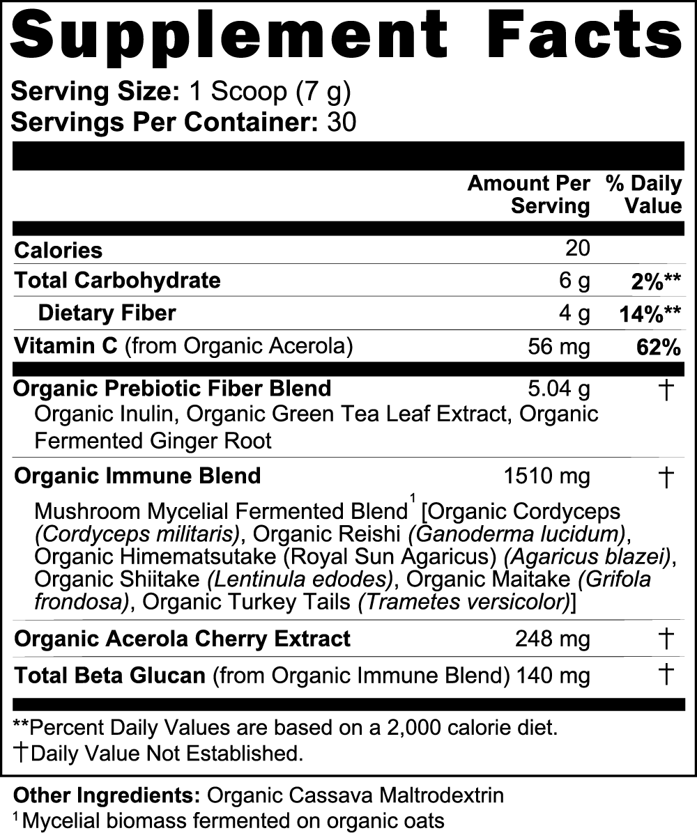 AIVA Fermented Mushroom Blend