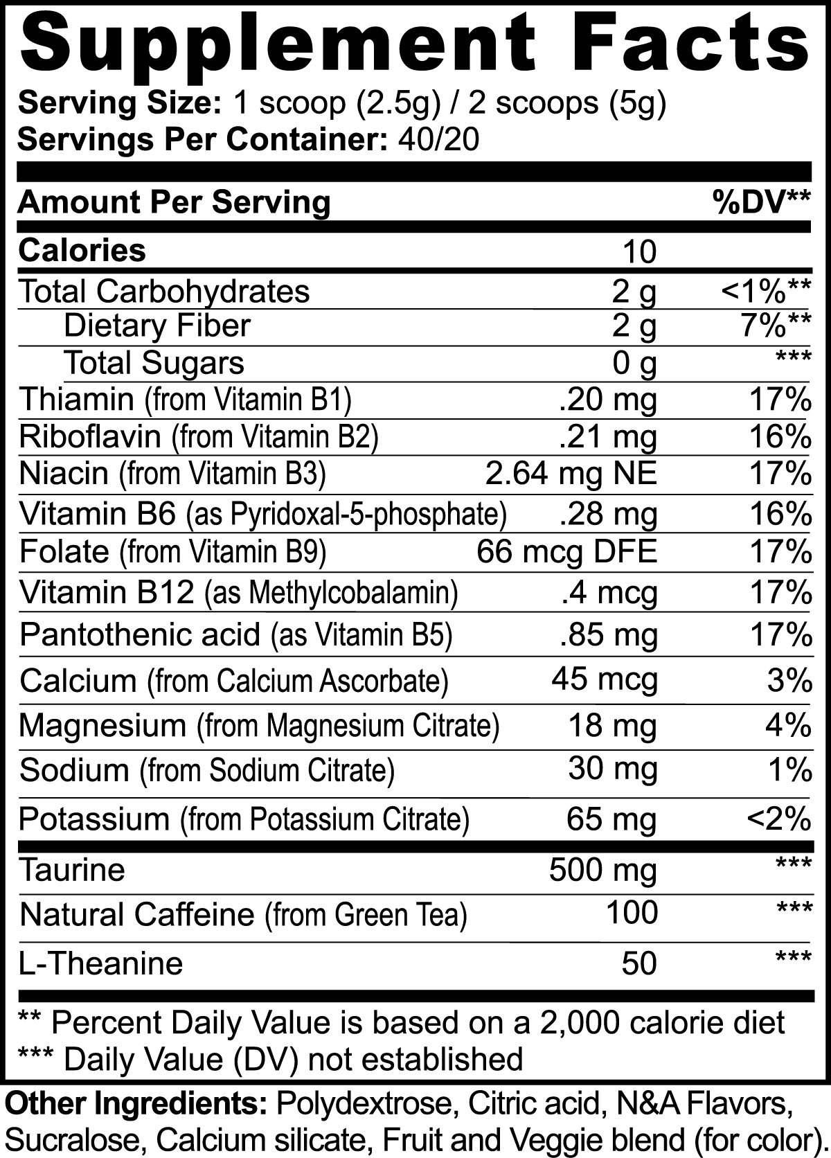 AIVA Energy Powder (Melon Creamsicle)