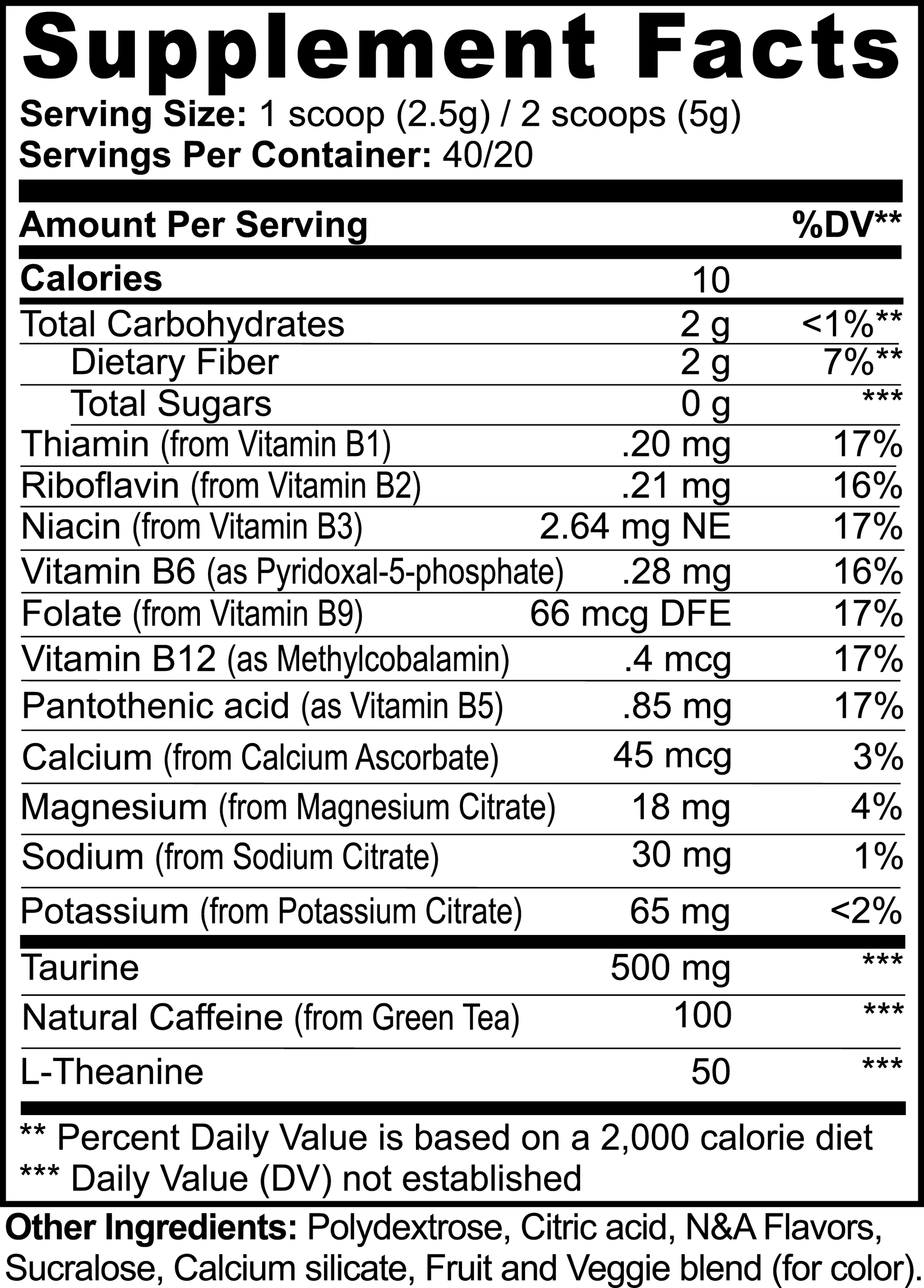 AIVA Energy Powder (Strawberry Shortcake)