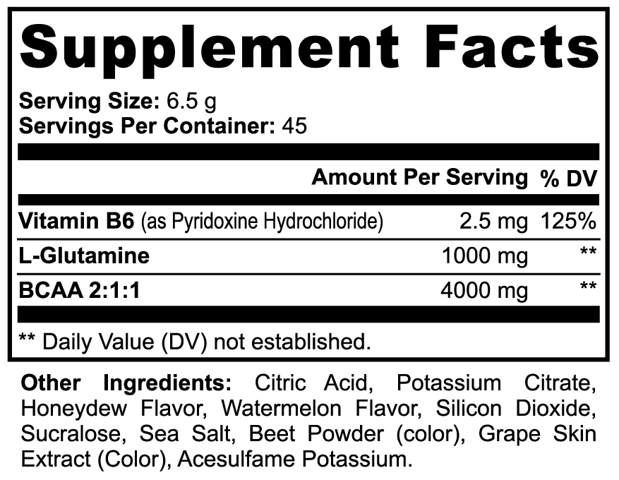 AIVA Fuel Shock Pre-Workout Powder (Honeydew Watermelon)