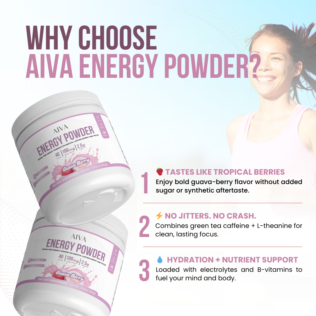 AIVA Energy Powder (Guava Berry)