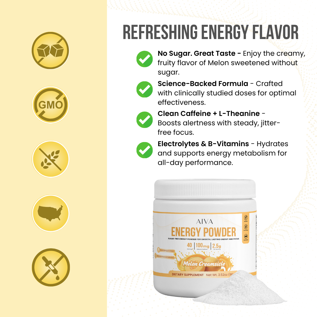 AIVA Energy Powder (Melon Creamsicle)