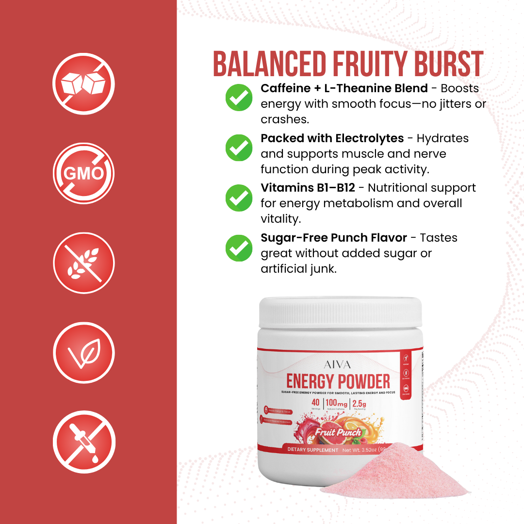 AIVA Energy Powder (Fruit Punch)