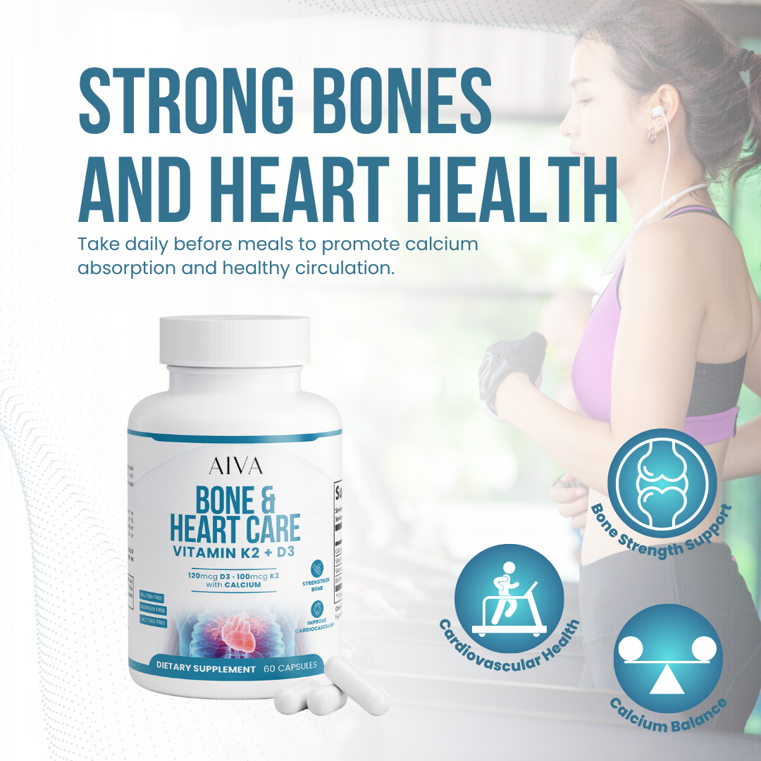 AIVA Bone & Heart Care (Vitamin K2 + D3)