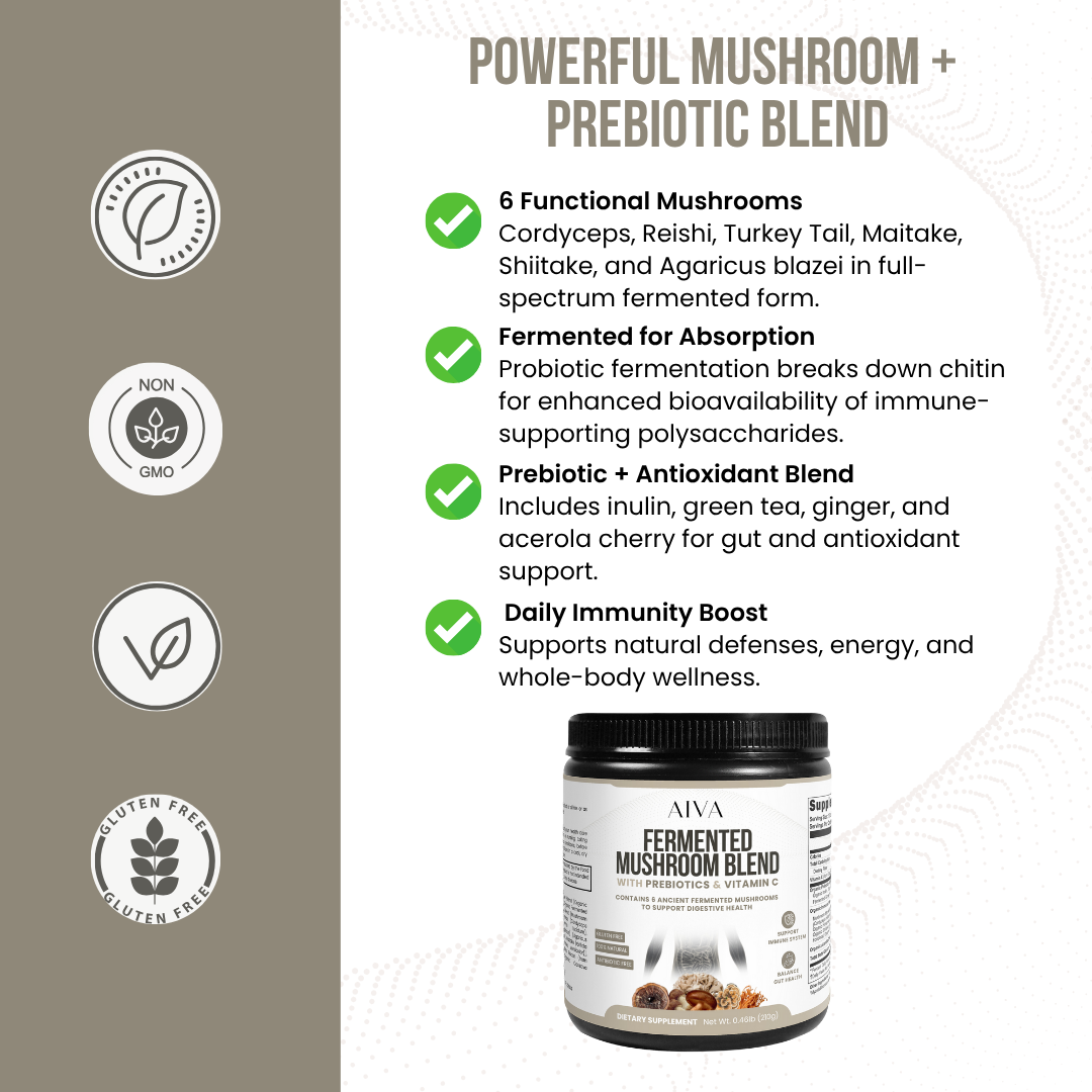 AIVA Fermented Mushroom Blend