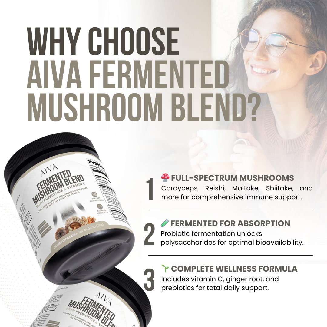 AIVA Fermented Mushroom Blend