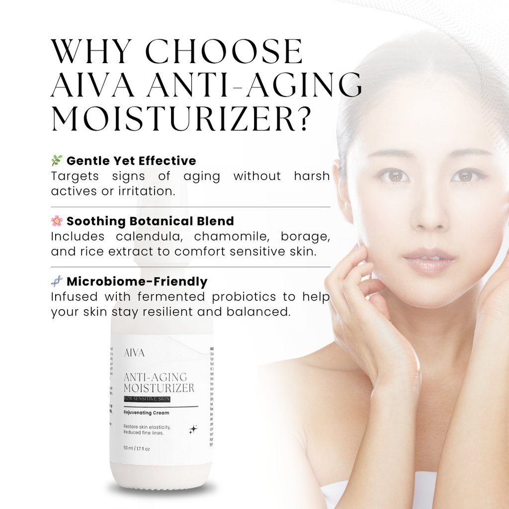AIVA Anti-Aging Moisturizer for Sensitive Skin